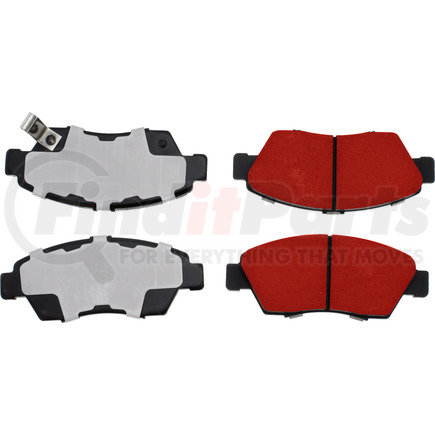 Centric 500.06211 PQ PRO Disc Brake Pads with Hardware