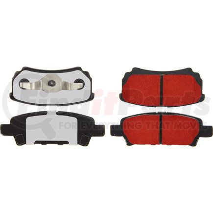 Centric 500.10370 PQ PRO Disc Brake Pads with Hardware