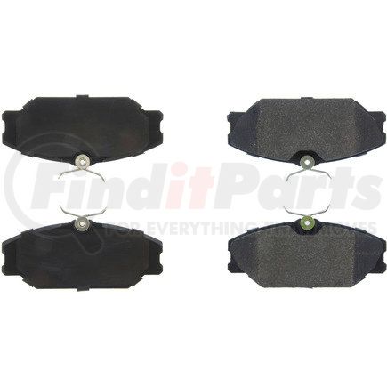 Centric 300.11450 Centric Premium Semi-Metallic Brake Pads with Shims