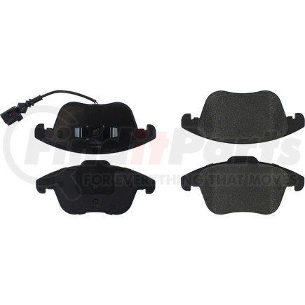 Centric 300.13750 Centric Premium Semi-Metallic Brake Pads with Shims and Hardware