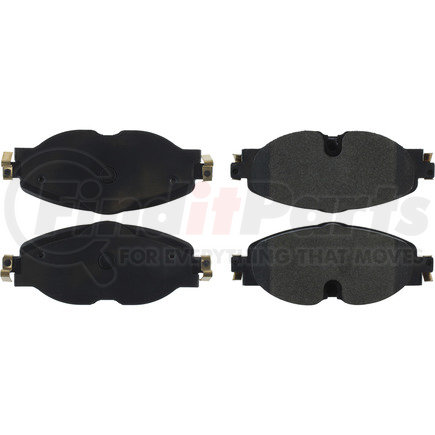 Centric 300.17600 Centric Premium Semi-Metallic Brake Pads with Shims