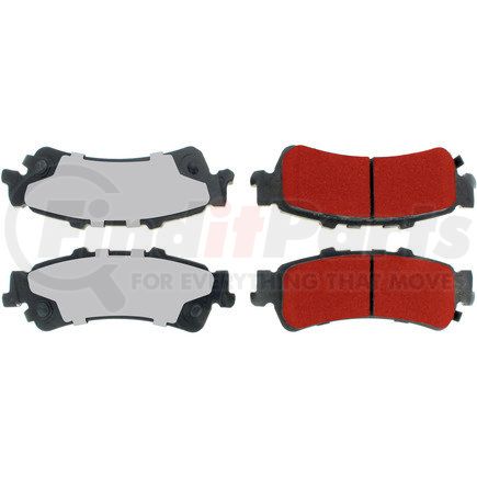 Centric 500.07920 PQ PRO Disc Brake Pads with Hardware