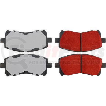 Centric 500.07210 PQ PRO Disc Brake Pads with Hardware