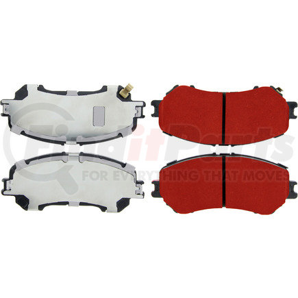 Centric 500.17370 PQ PRO Disc Brake Pads with Hardware