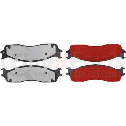 Centric 500.09650 PQ PRO Disc Brake Pads with Hardware