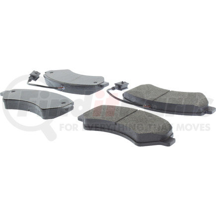 Centric 106.15401 Posi Quiet Extended Wear Brake Pads with Shims and Hardware