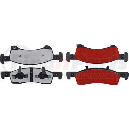 Centric 500.09340 PQ PRO Disc Brake Pads with Hardware