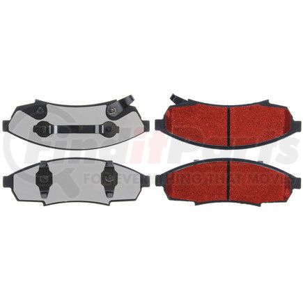 Centric 500.03760 PQ PRO Disc Brake Pads with Hardware