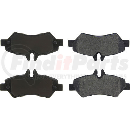 Centric 300.13170 Centric Premium Semi-Metallic Brake Pads with Shims and Hardware