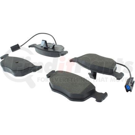 Centric 300.07621 Centric Premium Semi-Metallic Brake Pads with Shims