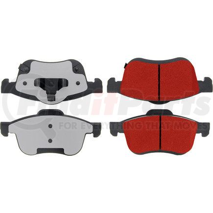 Centric 500.17210 PQ PRO Disc Brake Pads with Hardware