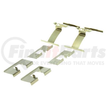 Centric 300.05371 Centric Premium Semi-Metallic Brake Pads with Shims and Hardware
