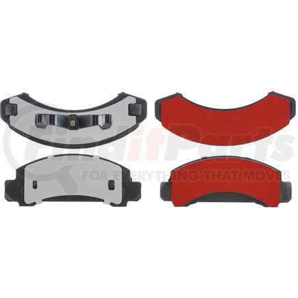 Centric 500.03870 PQ PRO Disc Brake Pads with Hardware