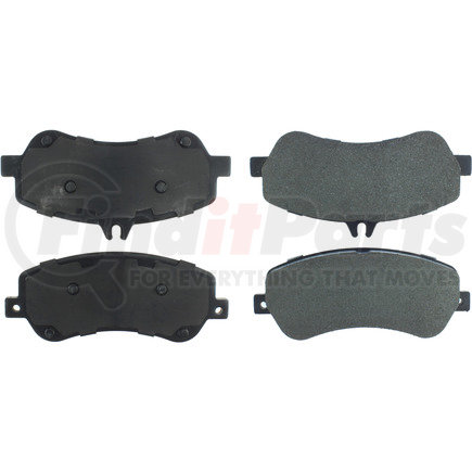 Centric 300.14060 Premium Semi-Metallic Brake Pads with Shims and Hardware