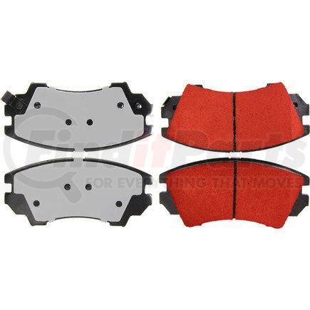 Centric 500.14040 PQ PRO Disc Brake Pads with Hardware