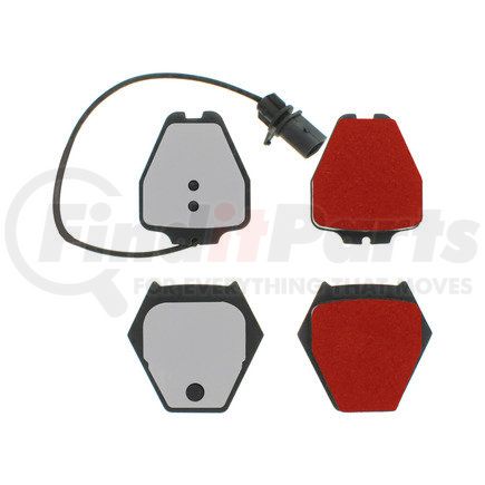 Centric 500.08390 PQ PRO Disc Brake Pads with Hardware