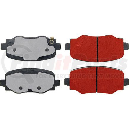 Centric 500.18090 PQ PRO Disc Brake Pads with Hardware