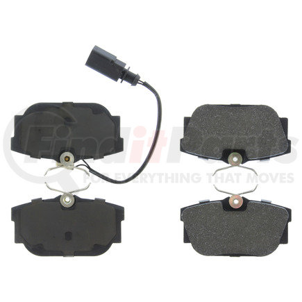 Centric 300.08771 Centric Premium Semi-Metallic Brake Pads with Shims and Hardware