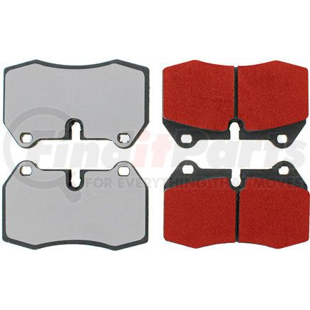CENTRIC 500.06390 - brake pads | pq pro disc brake pads | disc brake pad
