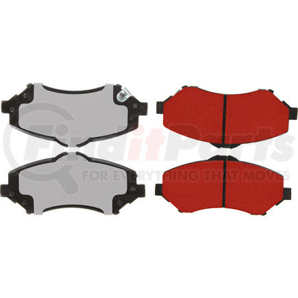 Centric 500.12730 PQ PRO Disc Brake Pads with Hardware