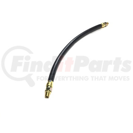 Tectran 21373 Air Brake Hose Assembly - 24 in., 1/2 in. Hose I.D, Dual 3/8 in. Swivel Ends