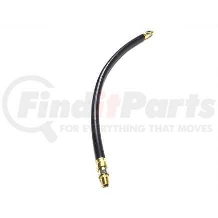 Tectran 21378 Air Brake Hose Assembly - 28 in., 1/2 in. Hose I.D, Dual 3/8 in. Swivel Ends