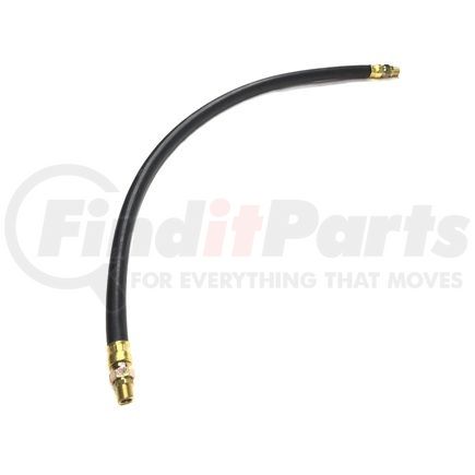 Tectran 21382 Air Brake Hose Assembly - 36 in., 1/2 in. Hose I.D, Dual 3/8 in. Swivel Ends