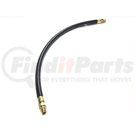 Tectran 21380 Air Brake Hose Assembly - 32 in., 1/2 in. Hose I.D, Dual 3/8 in. Swivel Ends