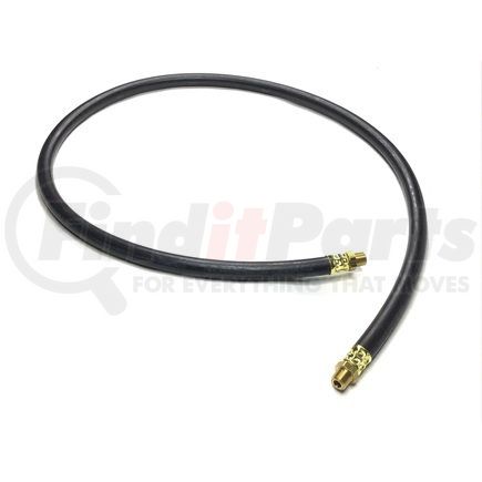Tectran 22876 Air Brake Hose Assembly - 72 in., 1/2 in. Hose I.D, Dual 3/8 in. LIFESwivel Ends