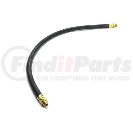 Tectran 22844 Air Brake Hose Assembly - 38 in., 1/2 in. Hose I.D, Dual 3/8 in. LIFESwivel Ends