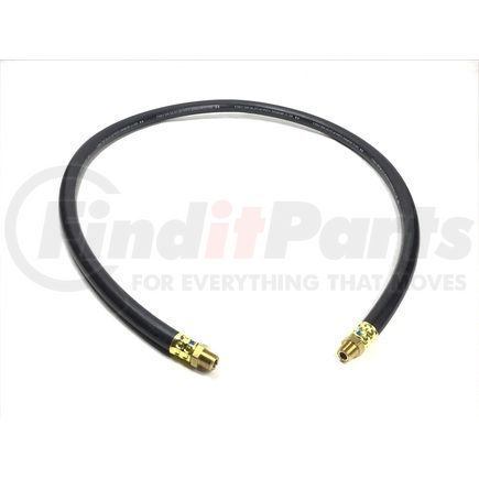 Tectran 22853 Air Brake Hose Assembly - 60 in., 1/2 in. Hose I.D, Dual 3/8 in. LIFESwivel Ends