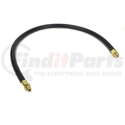 Tectran 22847 Air Brake Hose Assembly - 44 in., 1/2 in. Hose I.D, Dual 3/8 in. LIFESwivel Ends