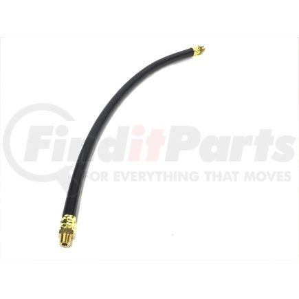 Tectran 22840 Air Brake Hose Assembly - 30 in., 1/2 in. Hose I.D, Dual 3/8 in. LIFESwivel Ends