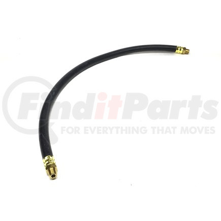 Tectran 22842 Air Brake Hose Assembly - 34 in., 1/2 in. Hose I.D, Dual 3/8 in. LIFESwivel Ends