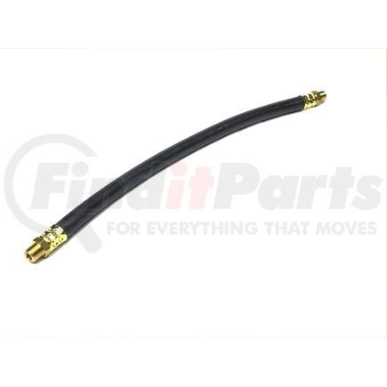 Tectran 22836 Air Brake Hose Assembly - 22 in., 1/2 in. Hose I.D, Dual 3/8 in. LIFESwivel Ends