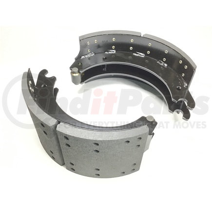 Hendrickson S-23750-1 Drum Brake Shoe Kit - HXS, 16.50 in. x 7.00 in. Brake Size, 20,000 Max Brake Rating