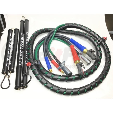 Tectran 23405 AirPower Line - LIFELine® Kits, 13.5' Length, Black, 16" & 25" Dual Spring, for Slider Bar