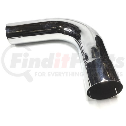 Heavy Duty Manufacturing, Inc. (HVYDT) 12-500CP Exhaust Elbow - Chrome, 90 degree, 19.5" Length, 5" diameter