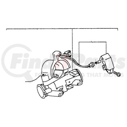 Chrysler MR159727 IGNITION. Switch. Diagram 1