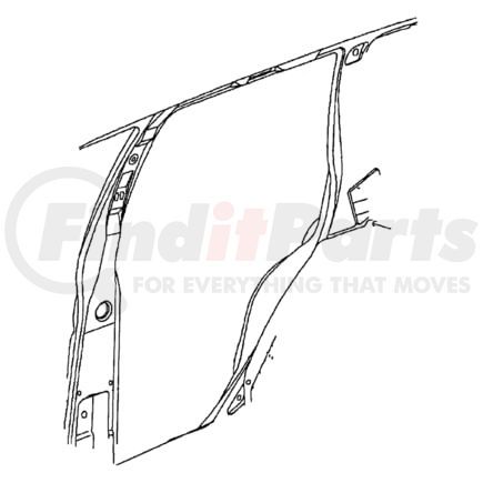 Chrysler 5GD62RK5AH SEAT BELT. Right. Rear Outer. Diagram 1