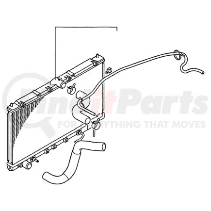 Chrysler MR127912 RADIATOR. Engine Cooling. Diagram 3