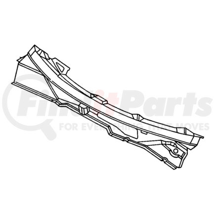 Chrysler 55274643AC PANEL. Cowl And Plenum. Diagram 4