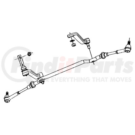 Chrysler 52039276 Steering Center Link - fits 1998-1999 Dodge Durango