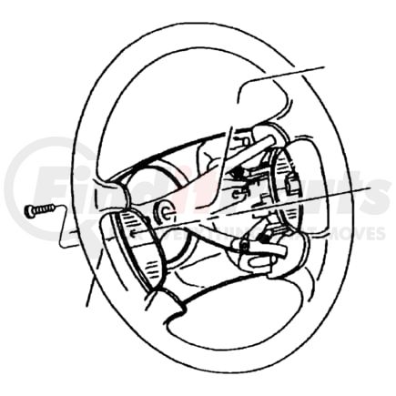 Chrysler 5GX611L8AA WHEEL. Steering. Diagram 1