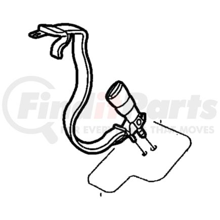 Chrysler 5FP491T5AB SEAT BELT. Rear Inner. Diagram 8