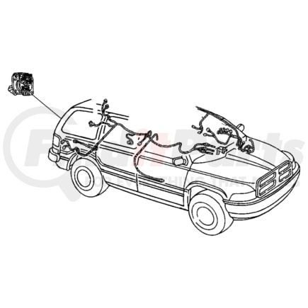 Chrysler 56049479AB Body Wiring Harness