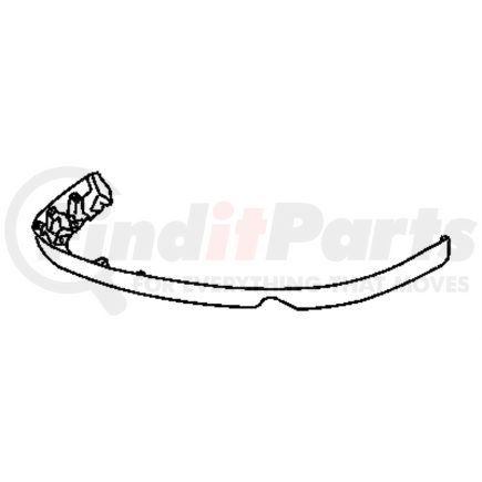 Chrysler 1BK71CVKAB Bumper Extension - Lower