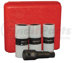 ATD Tools 4354 4 Pc. 1/2" Drive Protective Wheel Nut Flip Impact Socket Set