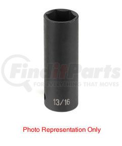 Grey Pneumatic 2028DT 1/2" Drive x 7/8" Extra-Thin Wall Deep Impact Socket
