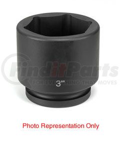 Grey Pneumatic 4100R 1" Drive x 3-1/8" Standard Impact Socket